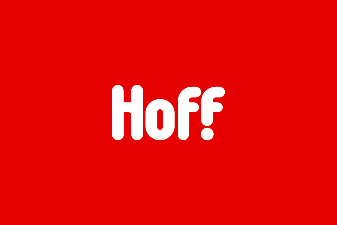 Создание фирменного логотипа бренда мебели Hoff