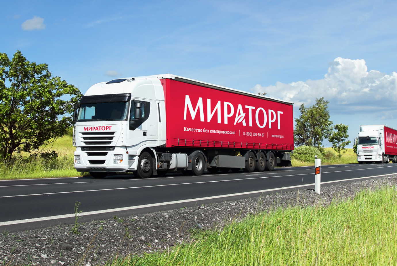 Разработка корпоративного стиля бренда «Мираторг»