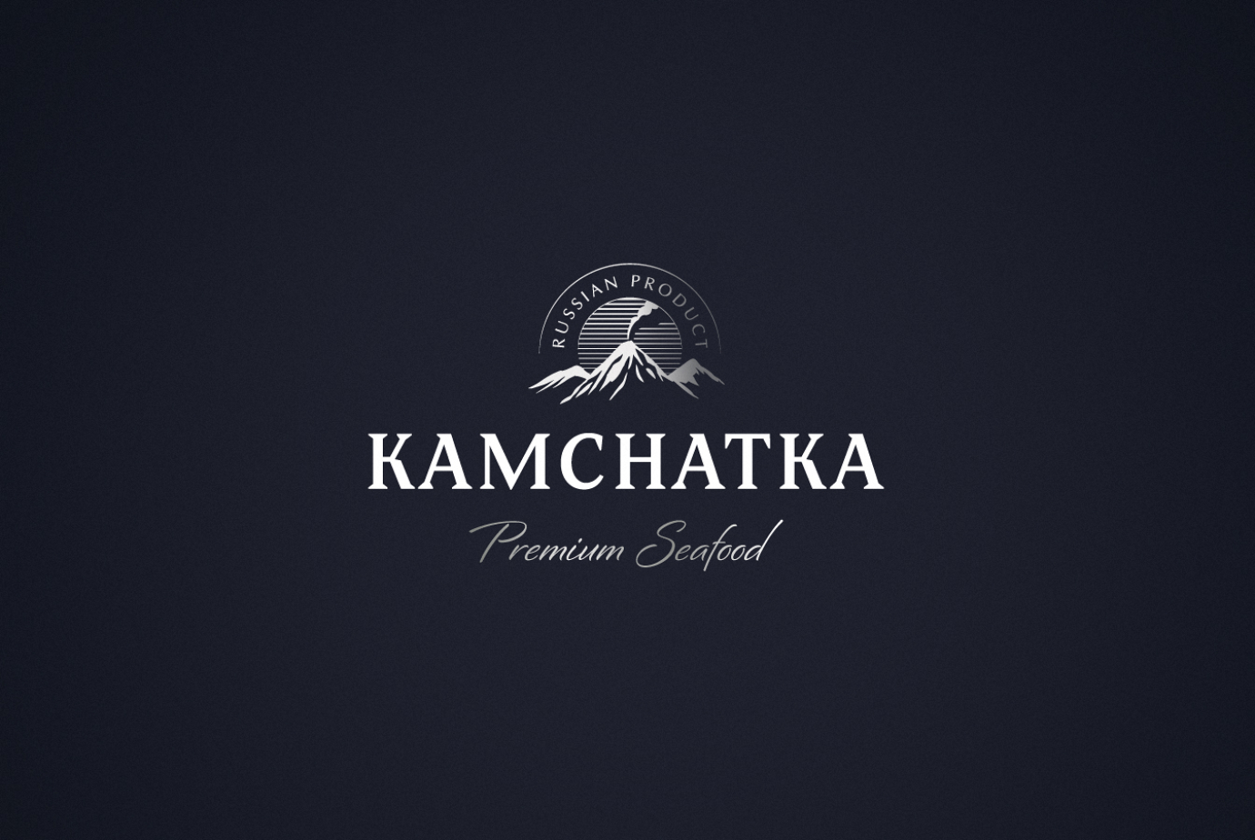Разработка фирменного логотипа бренда KAMCHATKA Premium Seafood