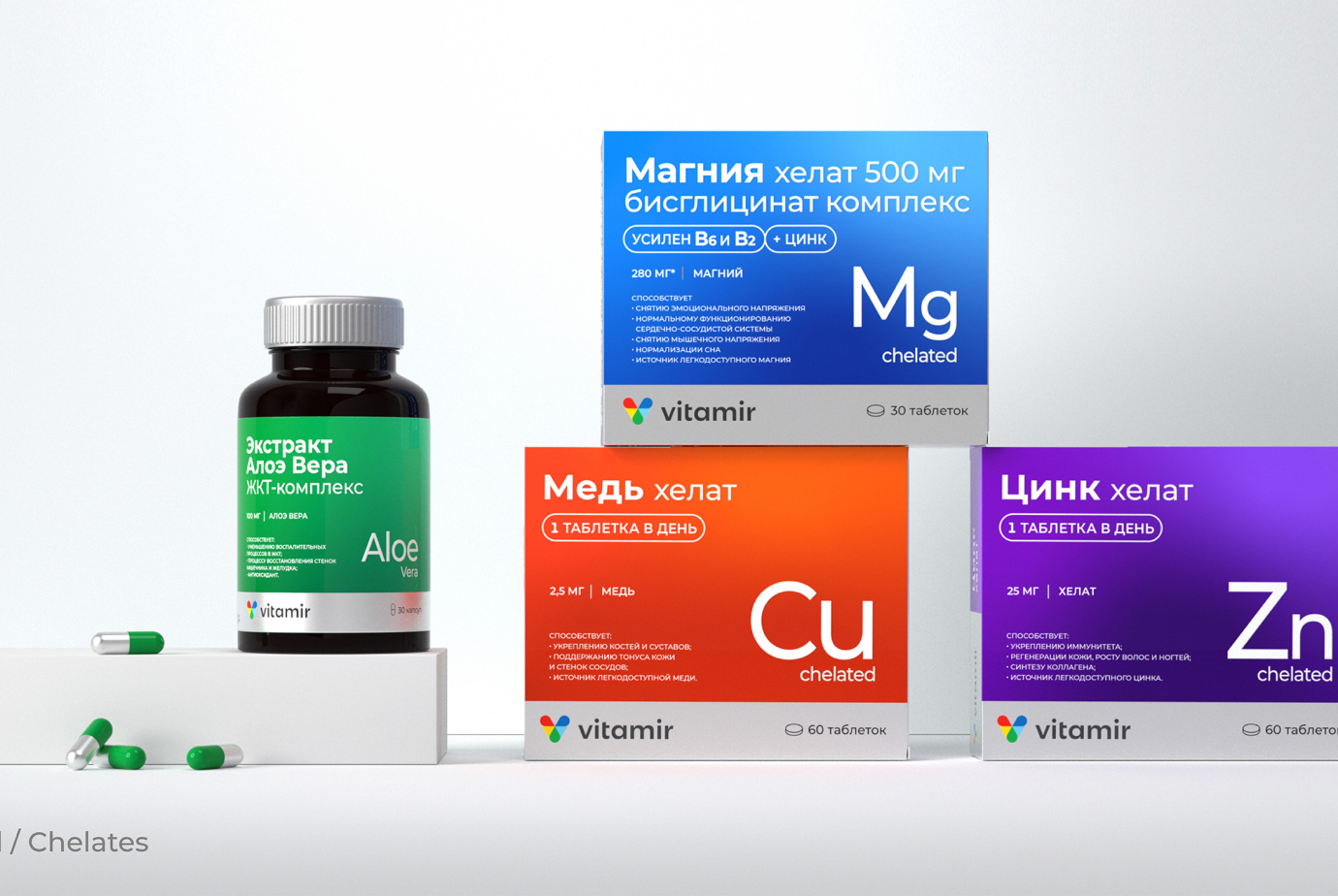 Разработка торговой марки витаминов Vitamir