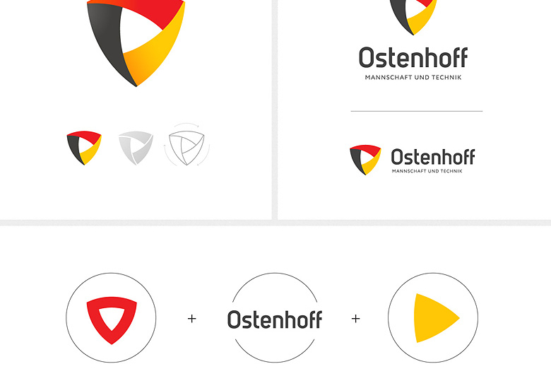 Разработка брендкода для компнаии Ostenhoff