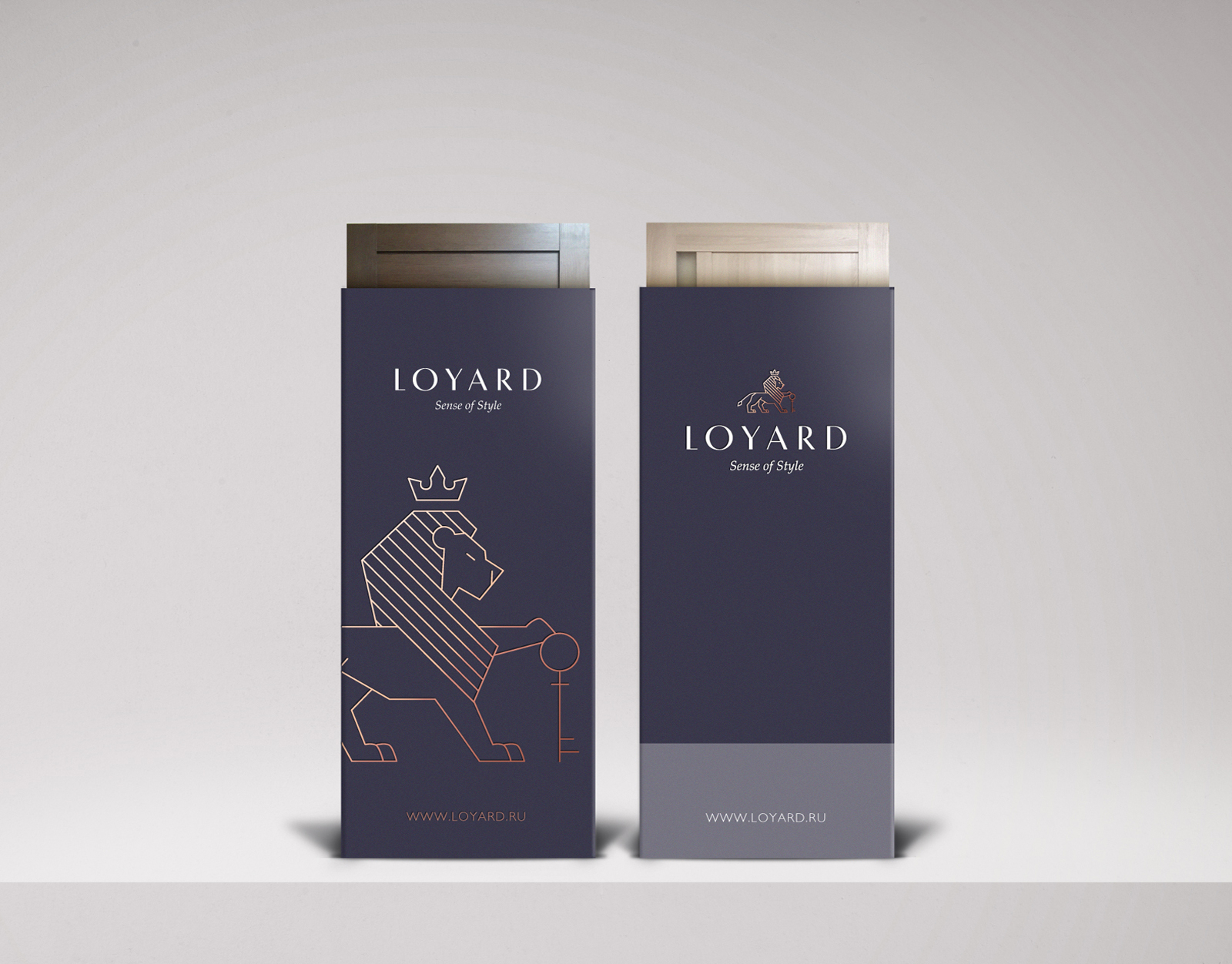 Нейминг бренда межкомнатных дверей LOYARD