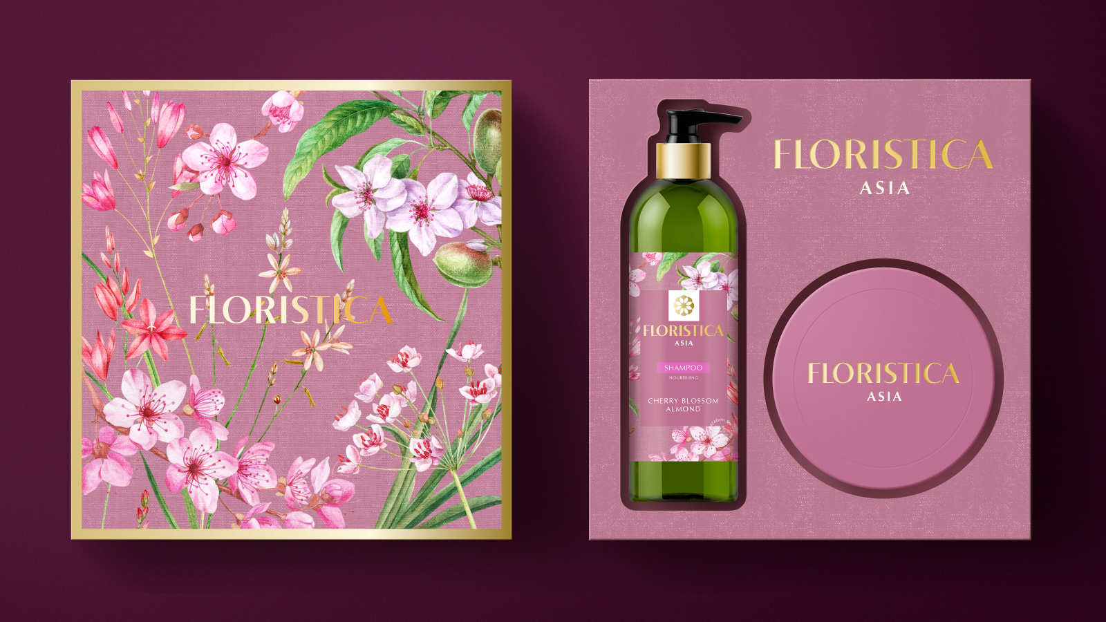 Дизайн подарочной упаковки Floristica
