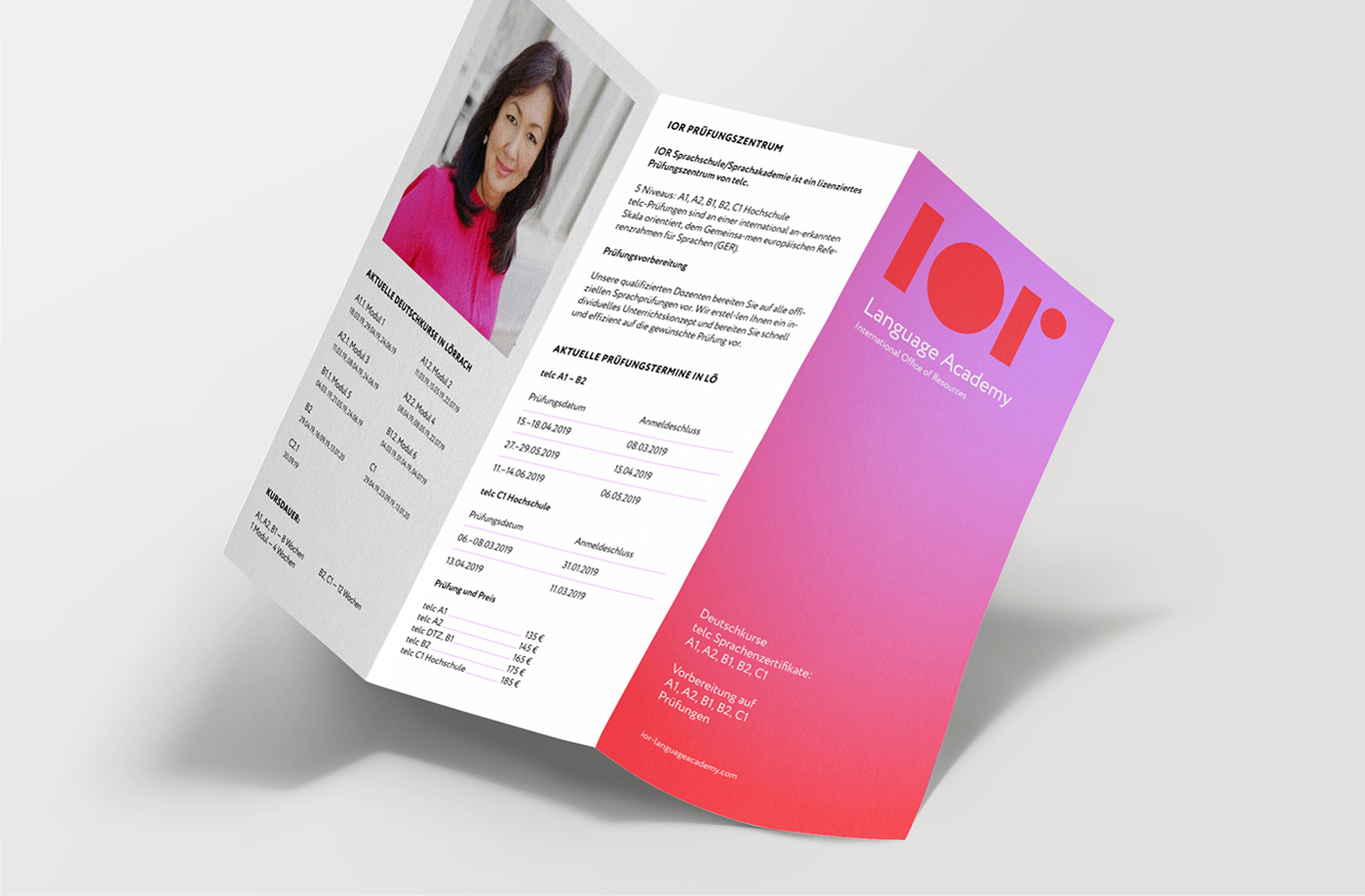 Разработка буклета школы IOR