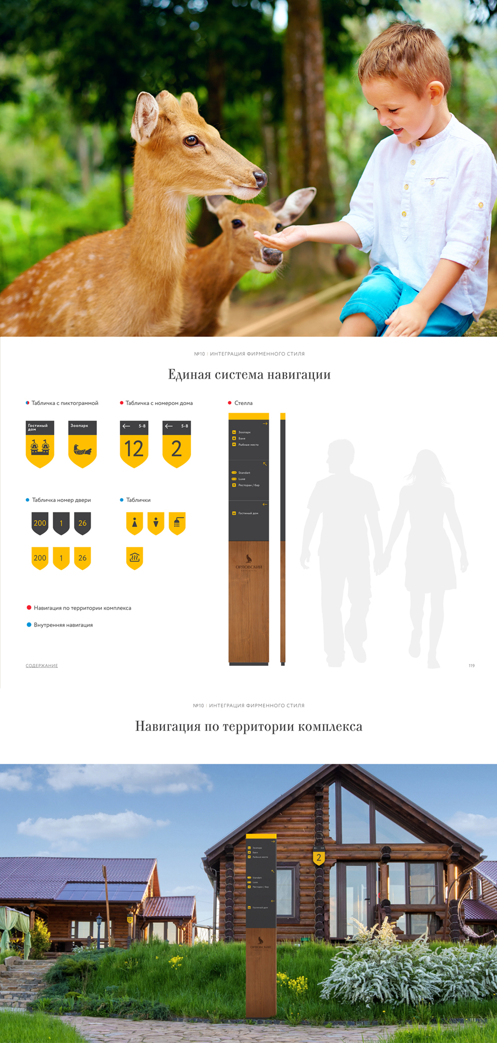Фирменный стиль и элементы навигации 