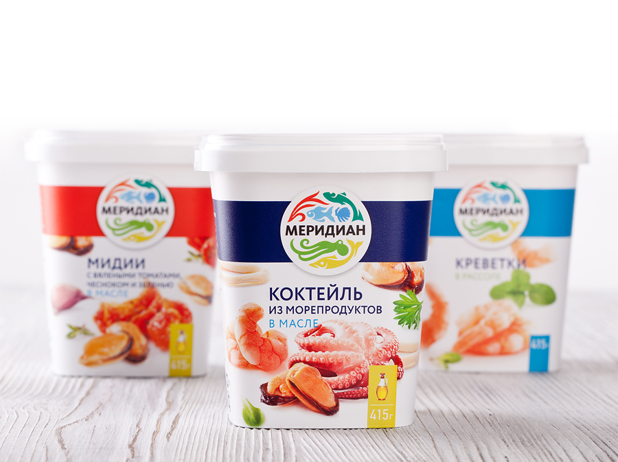 Пост меридиан бренд. Морепродукты в упаковке. Меридиан коктейль из морепродуктов в масле. Полуфабрикаты из морепродуктов в упаковке. Морепродукты в пачке.