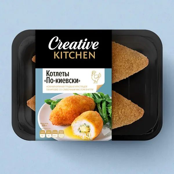 Брендинг готовых блюд Creative Kitchen