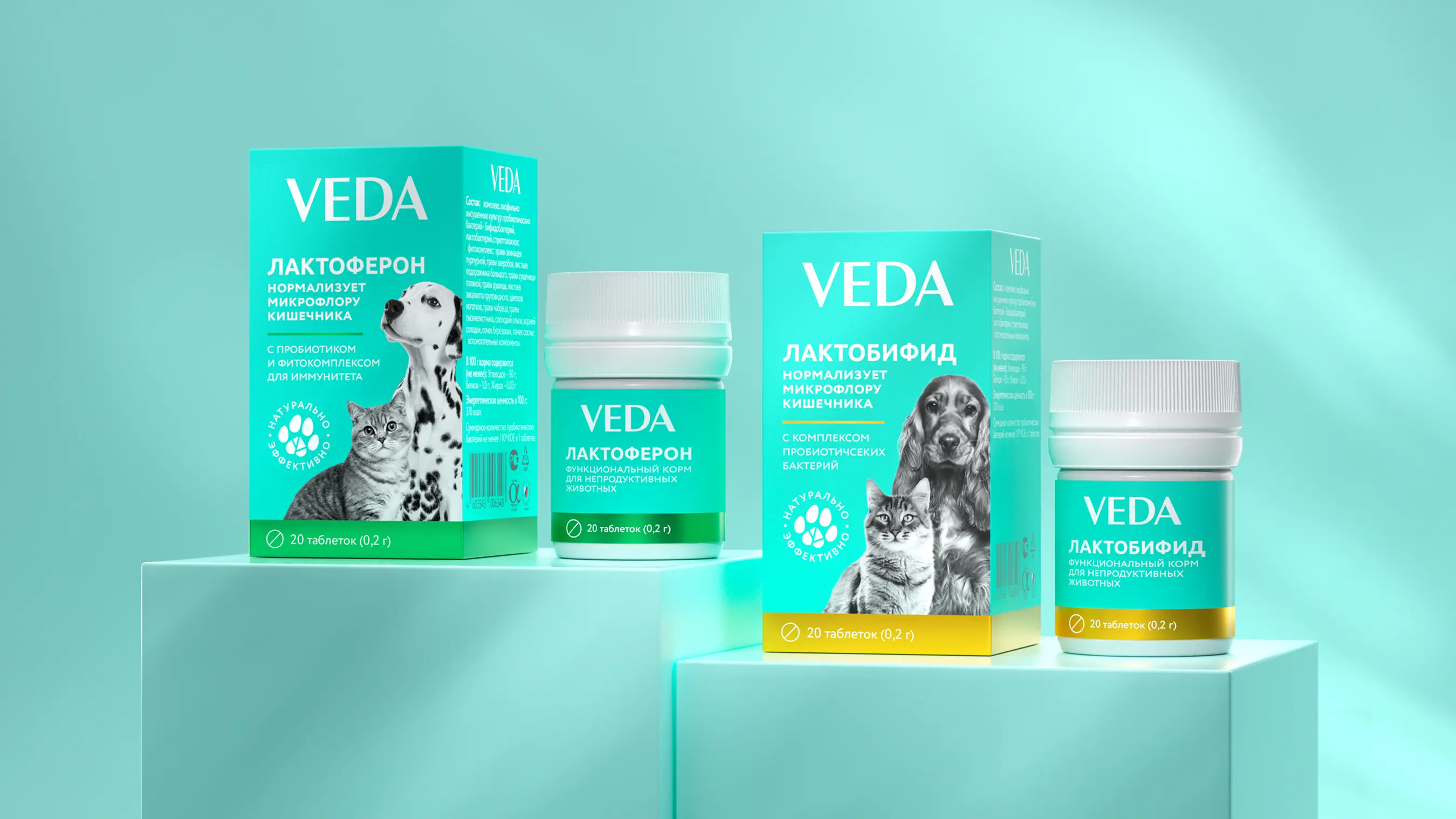 Товарный брендинг компании VEDA