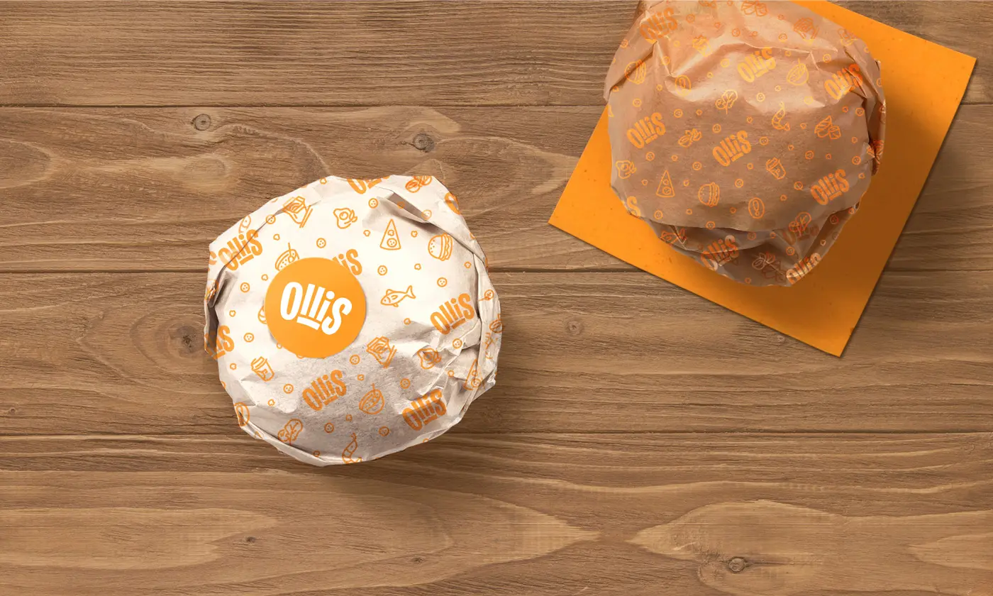 Фирменный стиль ресторанов Ollis