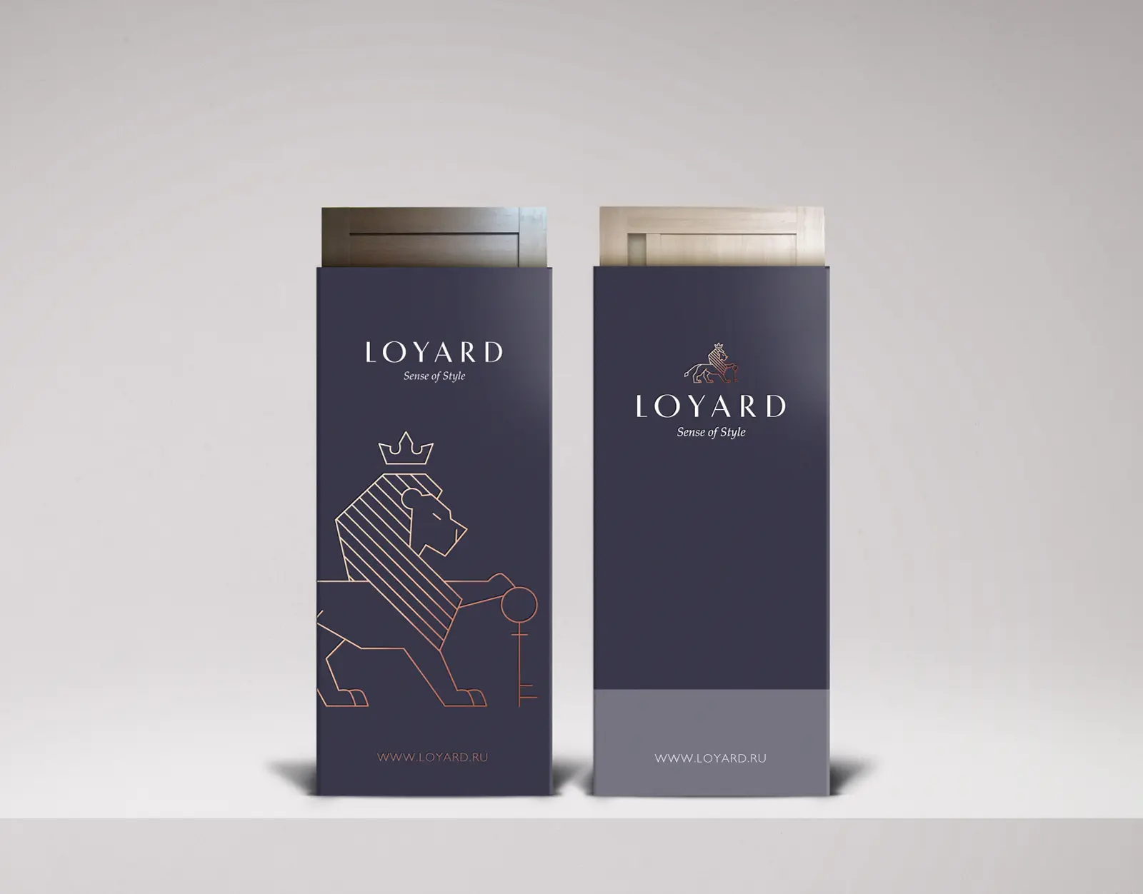 Нейминг бренда межкомнатных дверей LOYARD
