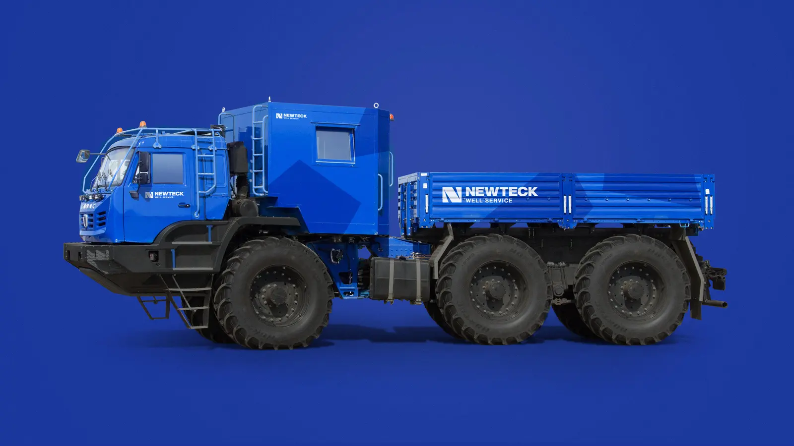 Брендинг транспорта NEWTECK Well Service