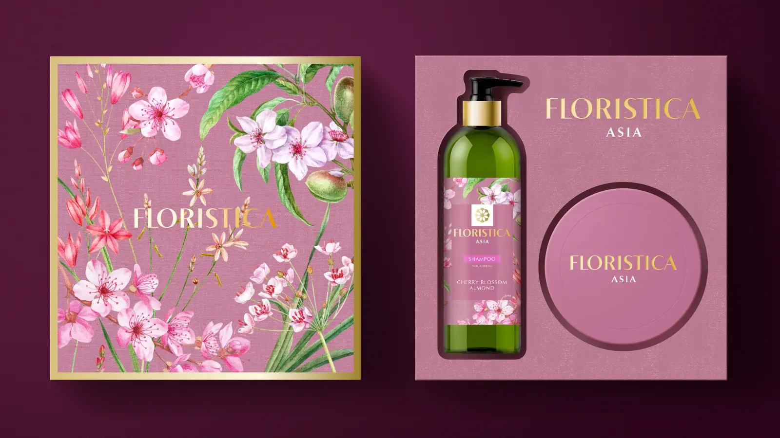 Дизайн подарочной упаковки Floristica