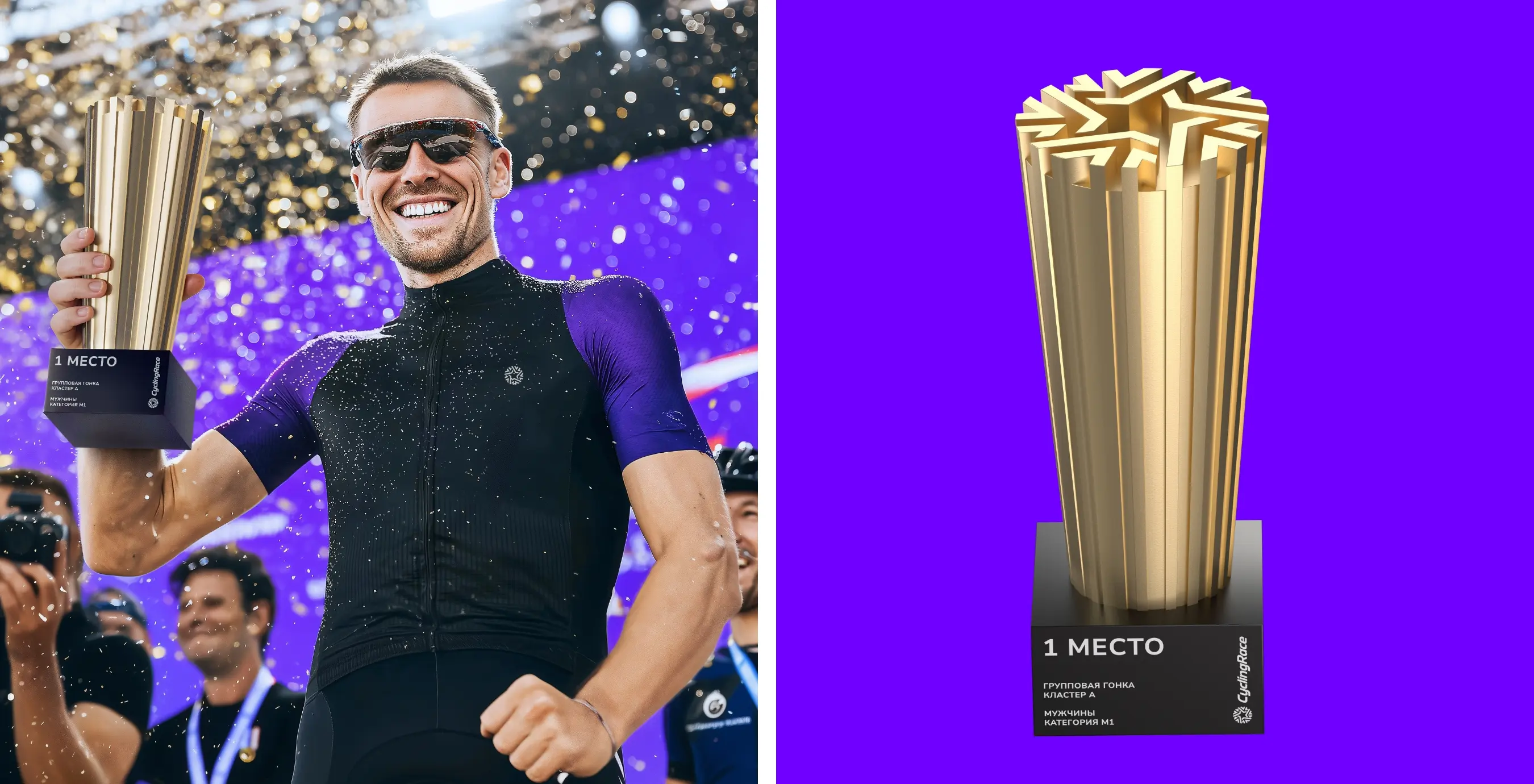 Создание фирменного стиля Cycling Race