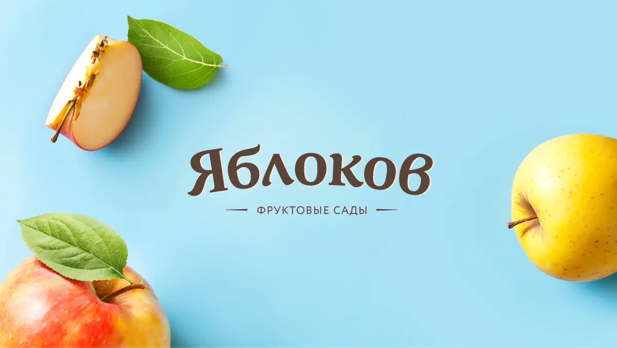 Комплексный рестайлинг (ребрендинг) натуральных снеков «Яблоков»