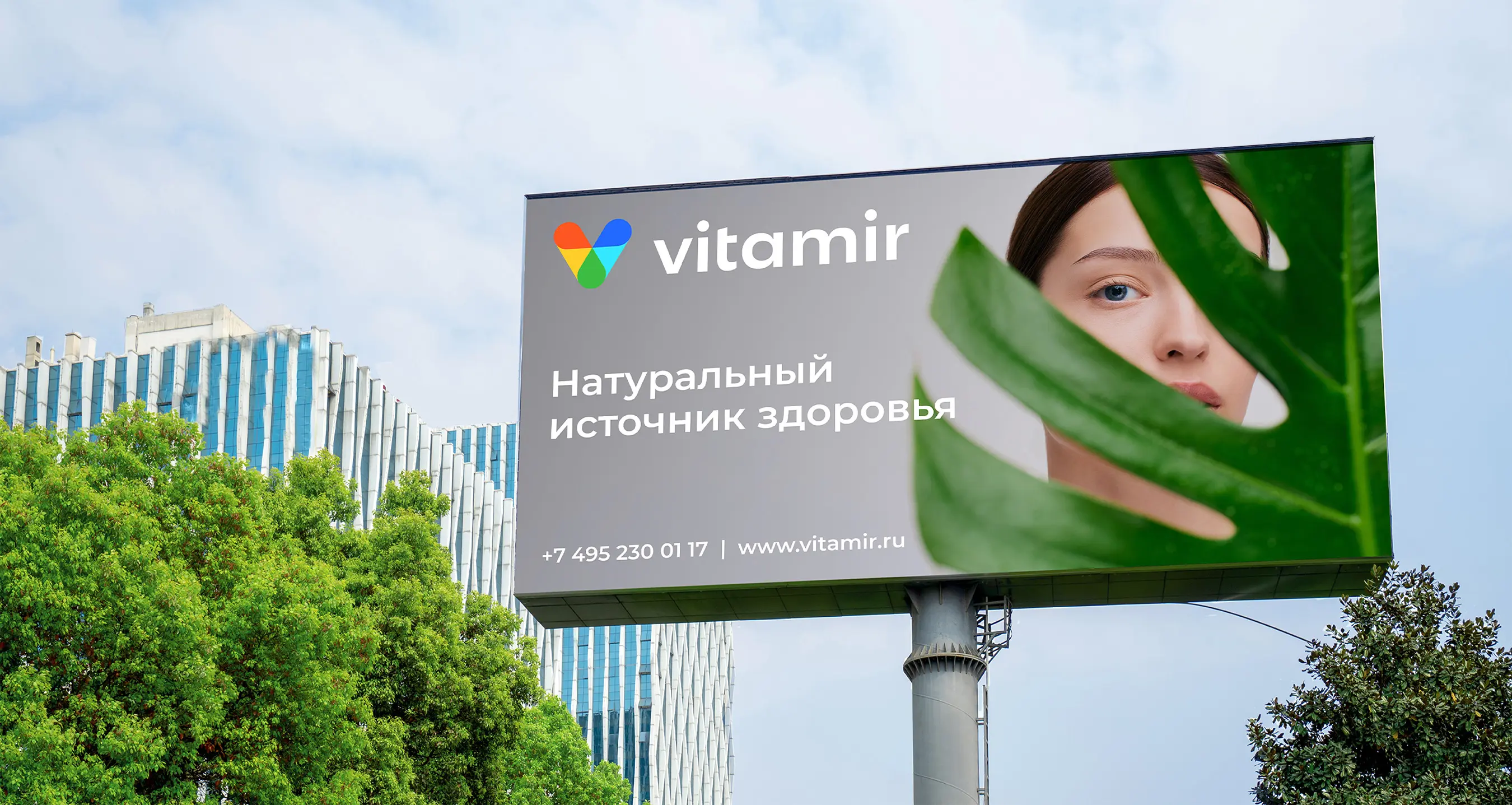 Дизайн рекламы Vitamir