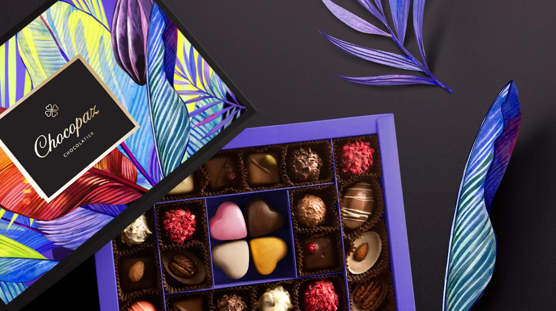 Разработка дизайна упаковки шоколада Chocopaz