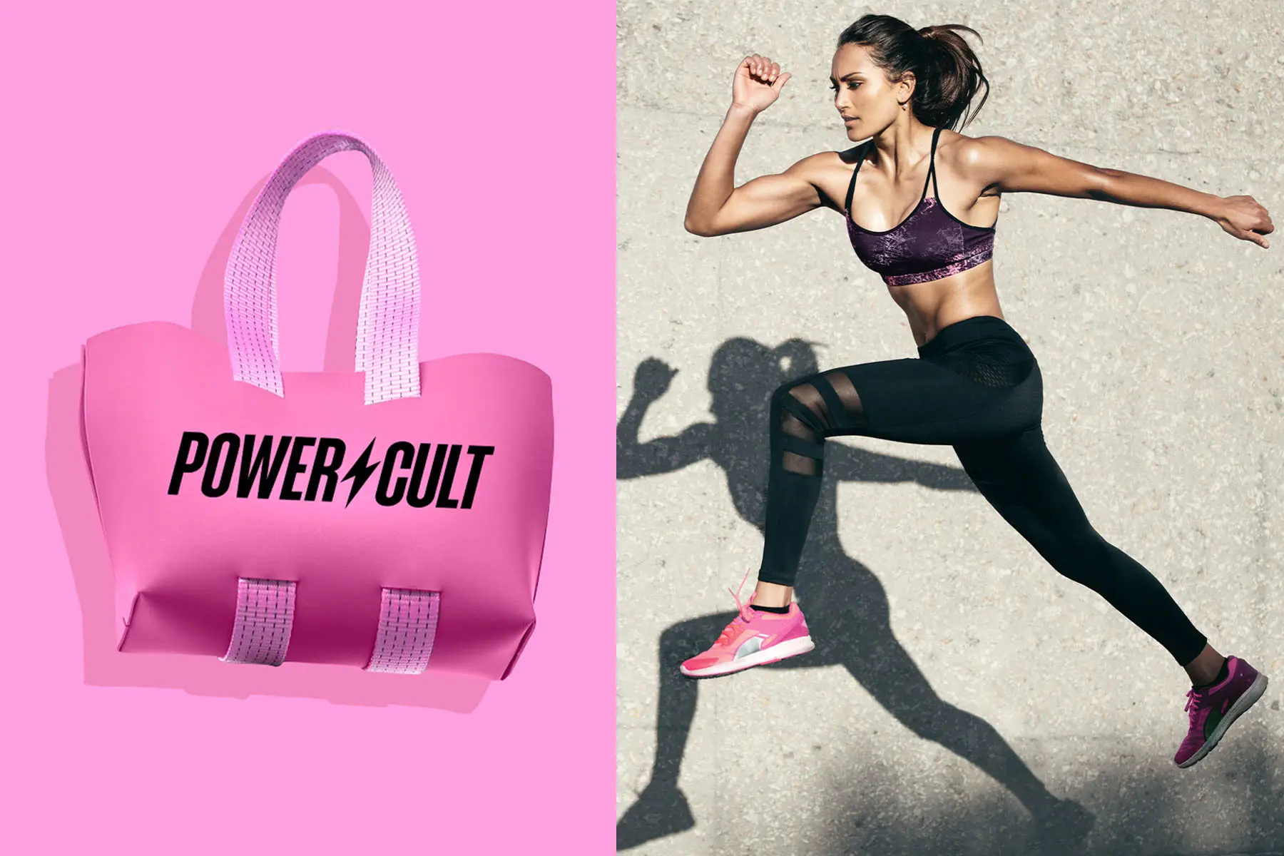 Фирменный стиль фитнес клуба POWER CULT