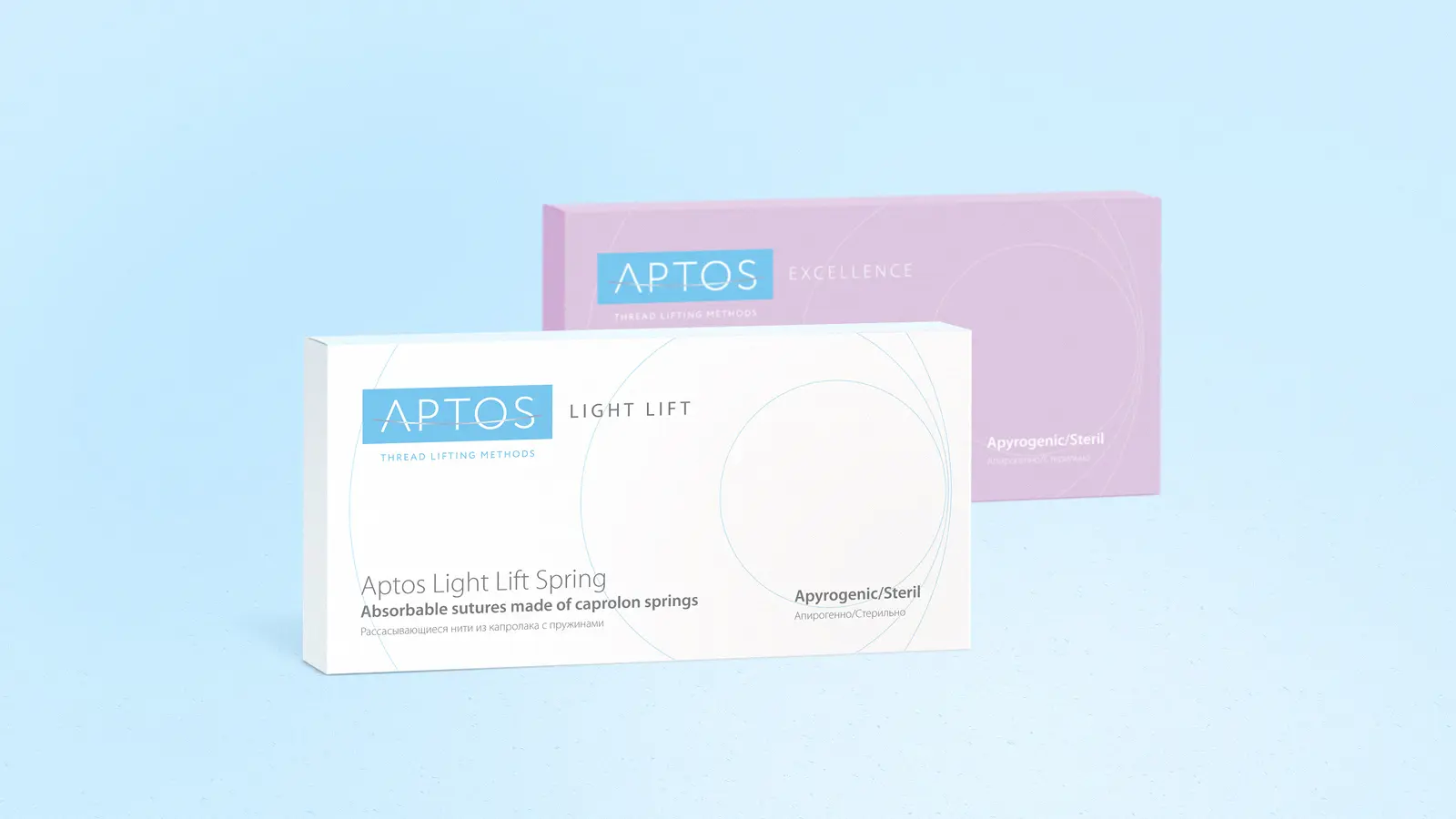 Создание фирменного стиля клиники Aptos