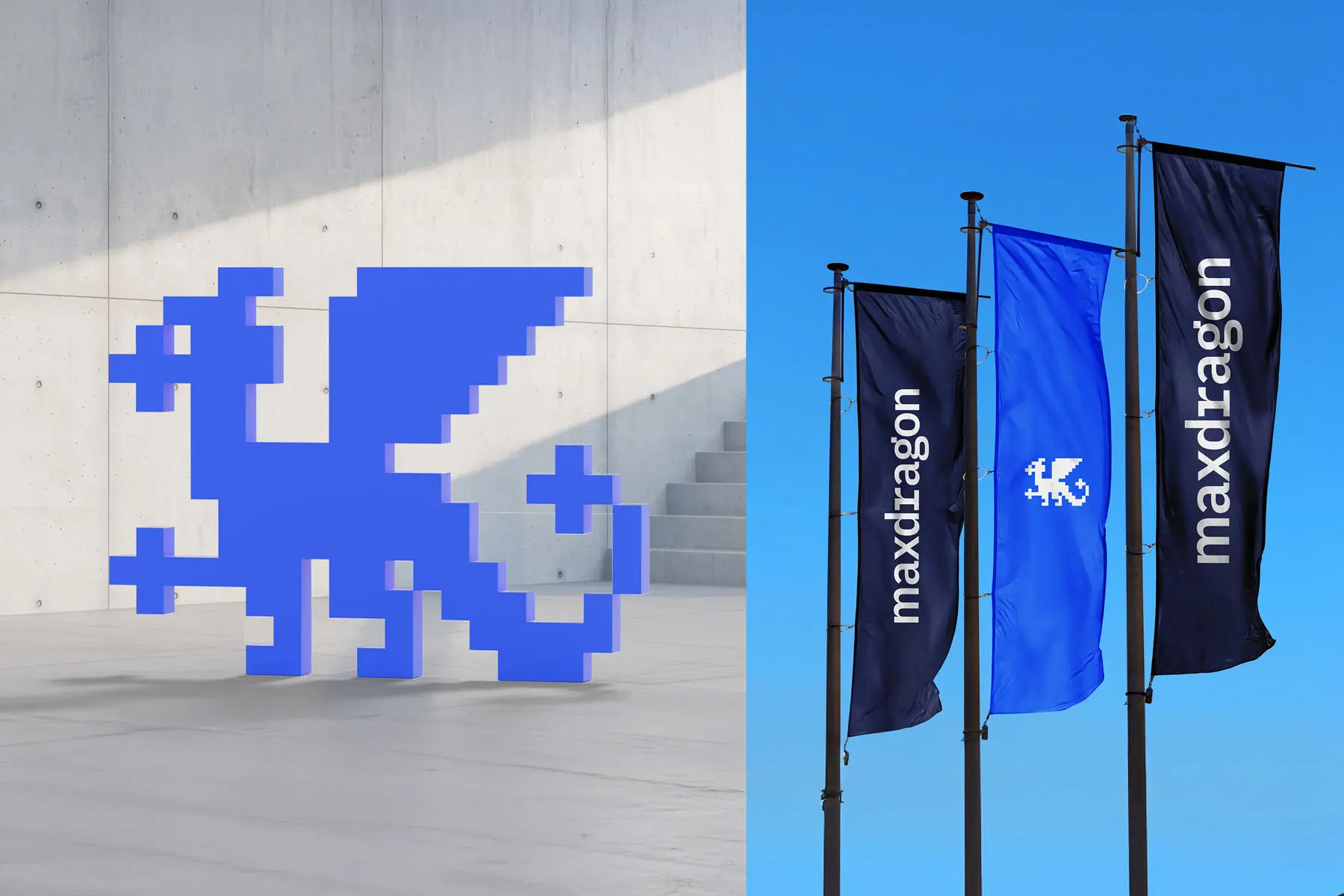 Нейминг креативного агентства MAXDRAGON